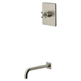 Kingston Brass Metropolitan Single-Handle Pressure Balanced Tub Faucet, Brushed Nickel - KB6348BXTO